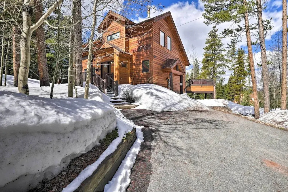 Snowshoe & Ski: Home w/ Mtn-view Deck in Breck!
