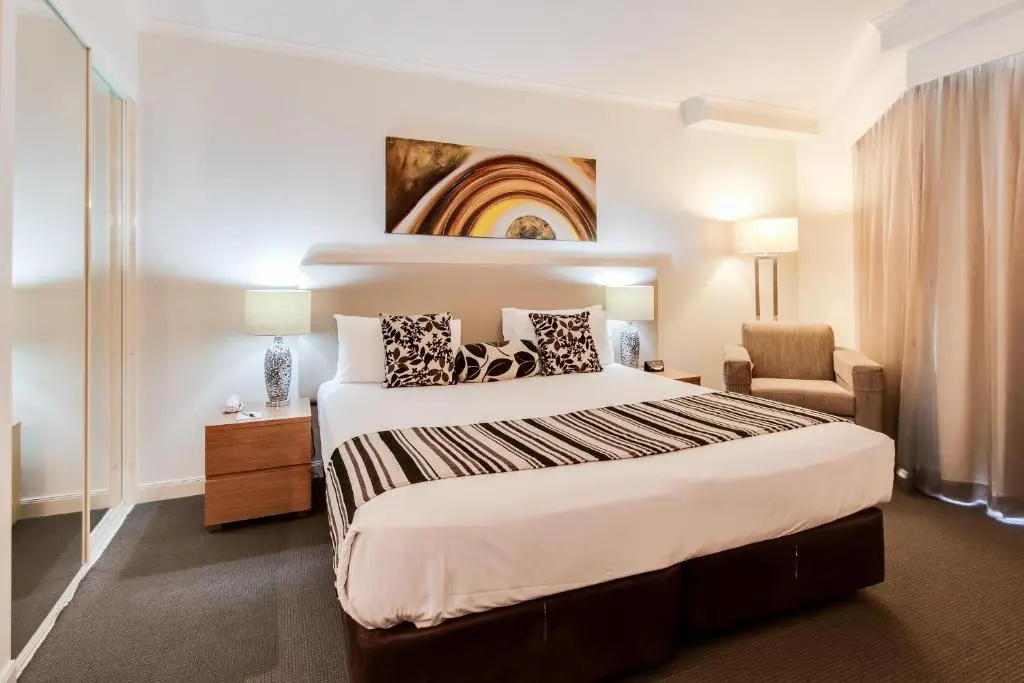 Cosmo Apartment Hotel - Chambres
