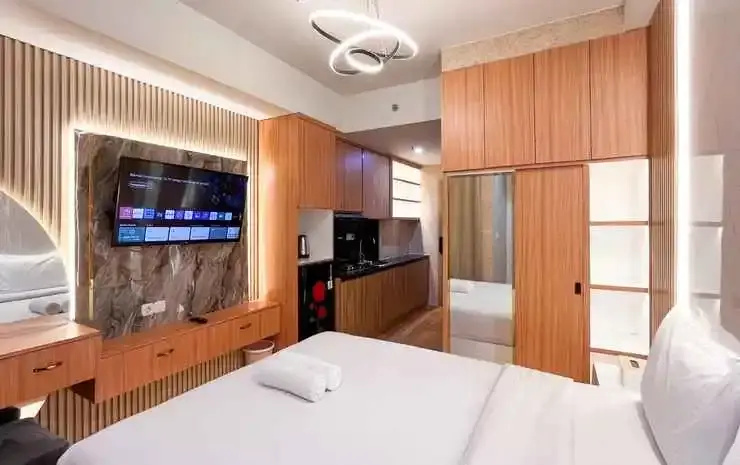 Nice and Comfortable Studio Apartment at Delft Ciputra Makassar By Travelio