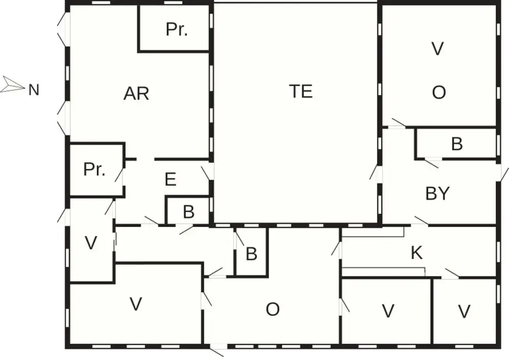 9 Person Holiday Home in Tim