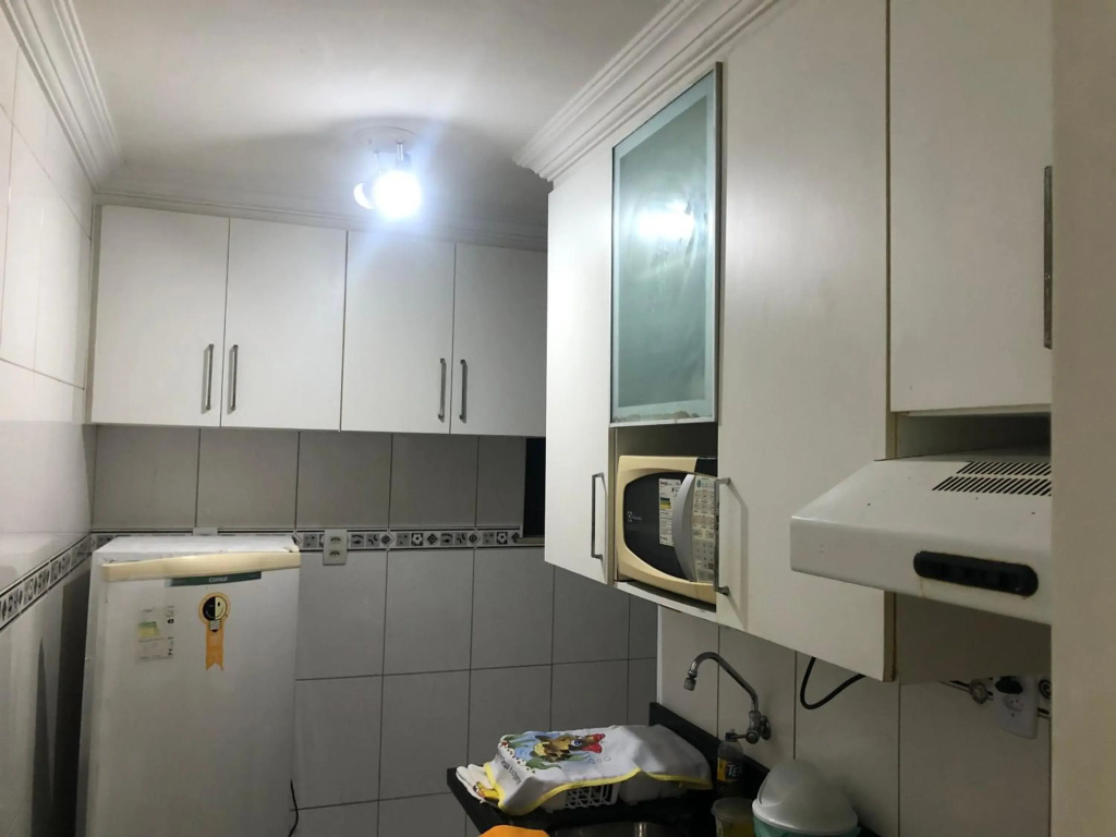 Apartamento aconchegante em condomínio fechado.
