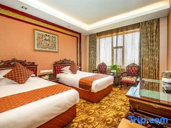 Двухместный номер Business 2 отдельные кровати в Grand Sun Hotel Dunhuang