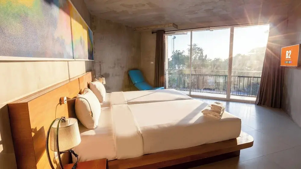Номер Luxury с видом на сад в B2 Sea View Pattaya Boutique & Budget Hotel