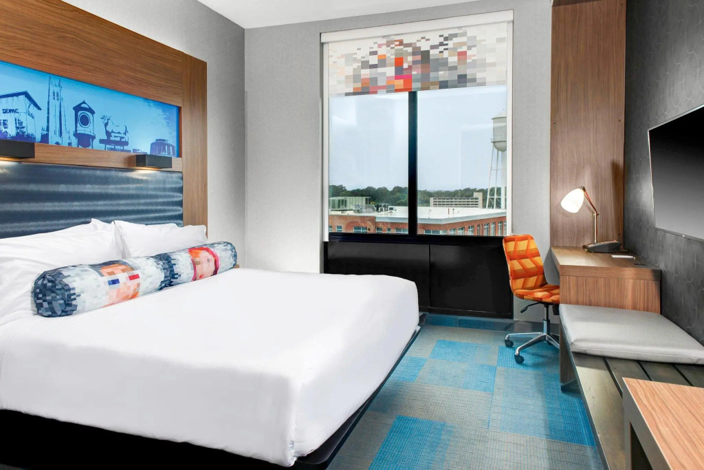 Aloft by Marriott Durham Downtown - Chambres