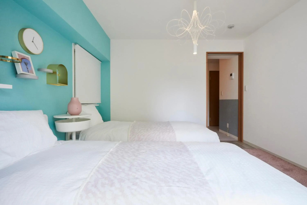 Designer's Apartment 2 bedrooms Shin-OKubo 3minutes walk 緑