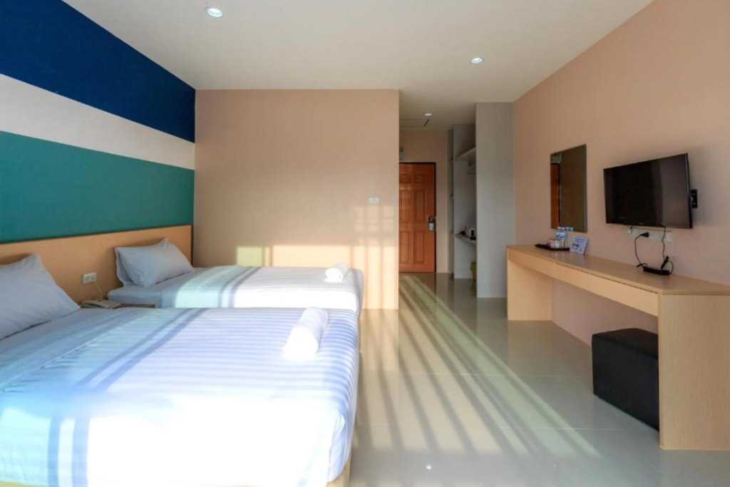 JJ Residence Phuket Town - Chambres