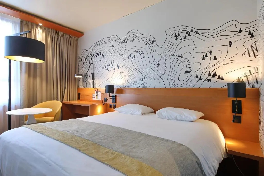 Mercure Grenoble Centre Alpotel - Chambres