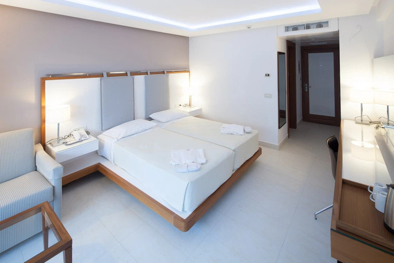 Standard Double room with balcony and with partial sea view (full double bed)