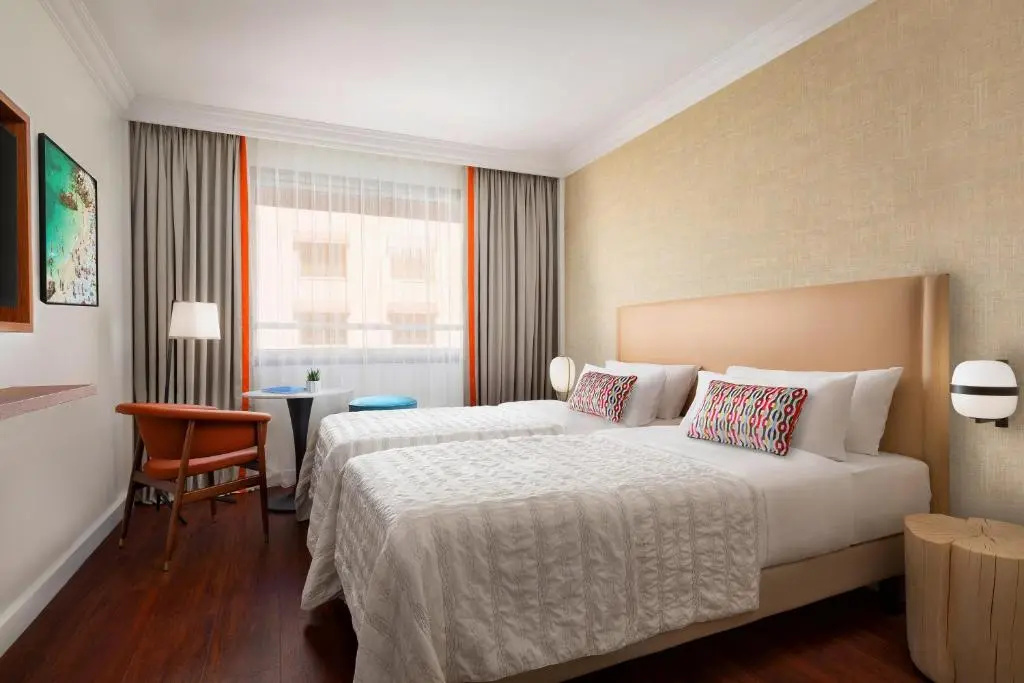 Classic Double room with courtyard view (twin beds)