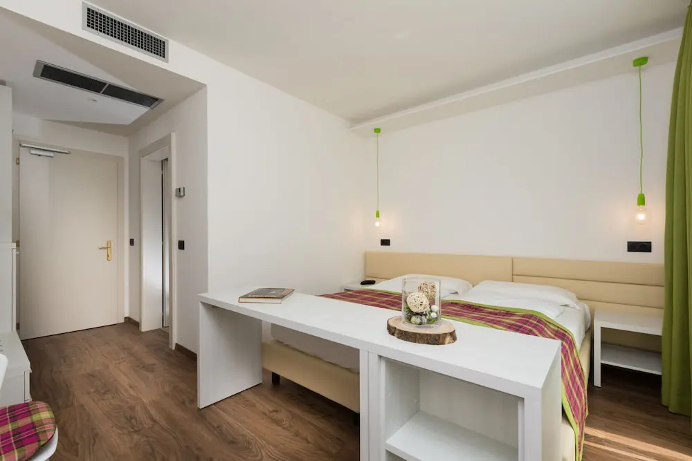 Standard Double room with balcony and with pool view (full double bed)