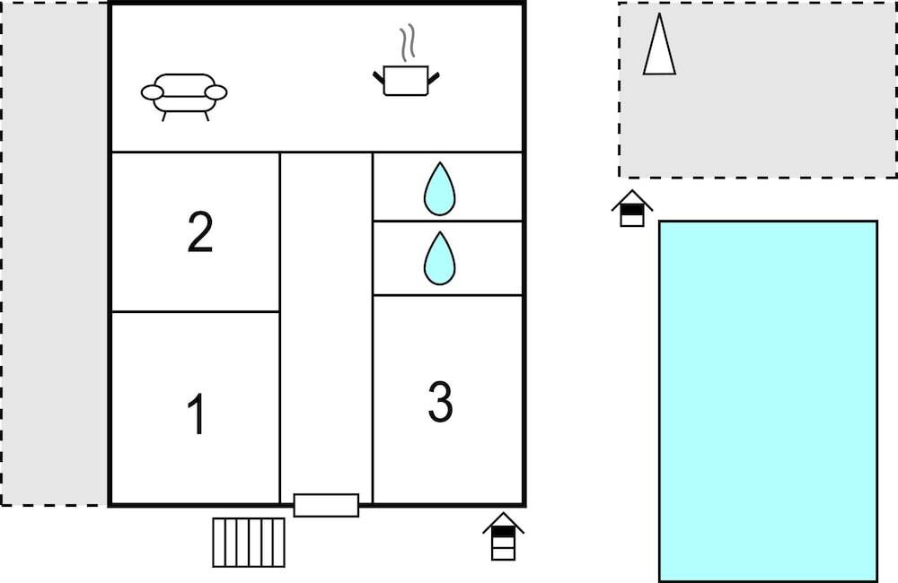 Отель Amazing Apartment in Podstrana With 3 Bedrooms, Wifi and Outdoor Swimming Pool, фото 16