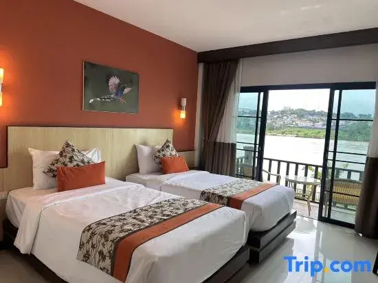 Chiangkhong Teak Garden Riverfront Onsen Hotel - Chambres