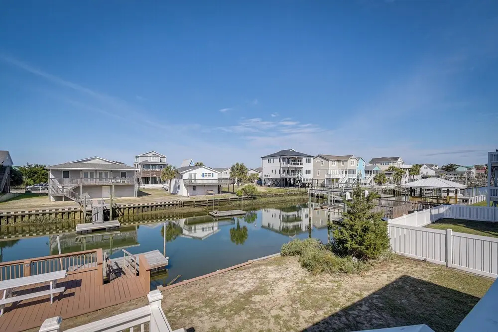 Holden Beach Home on Intracoastal Waterway Canal!