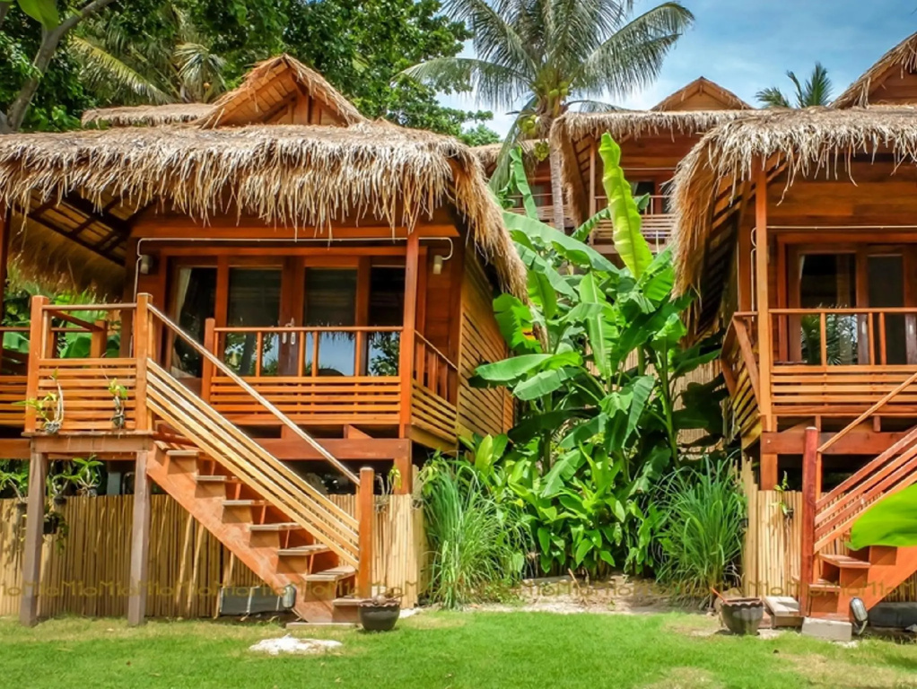 Ten Moons Lipe Resort - Chambres