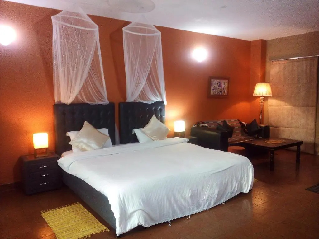Superior Double room with garden view (twin beds)