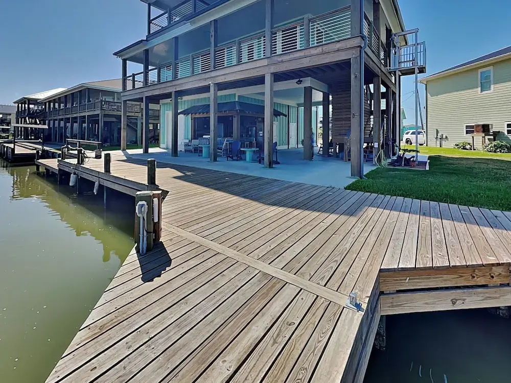 The Salty Dog at Copano Bay by Miss Kitty’s