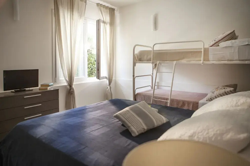 Семейные апартаменты Цокольный этаж c 1 комнатой в Residence Sunrise Cesenatico