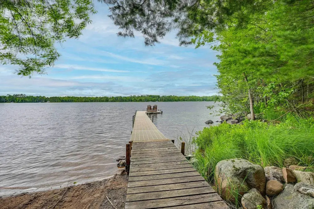 Private Dock + Screened Porch: Echo Lake Cabin