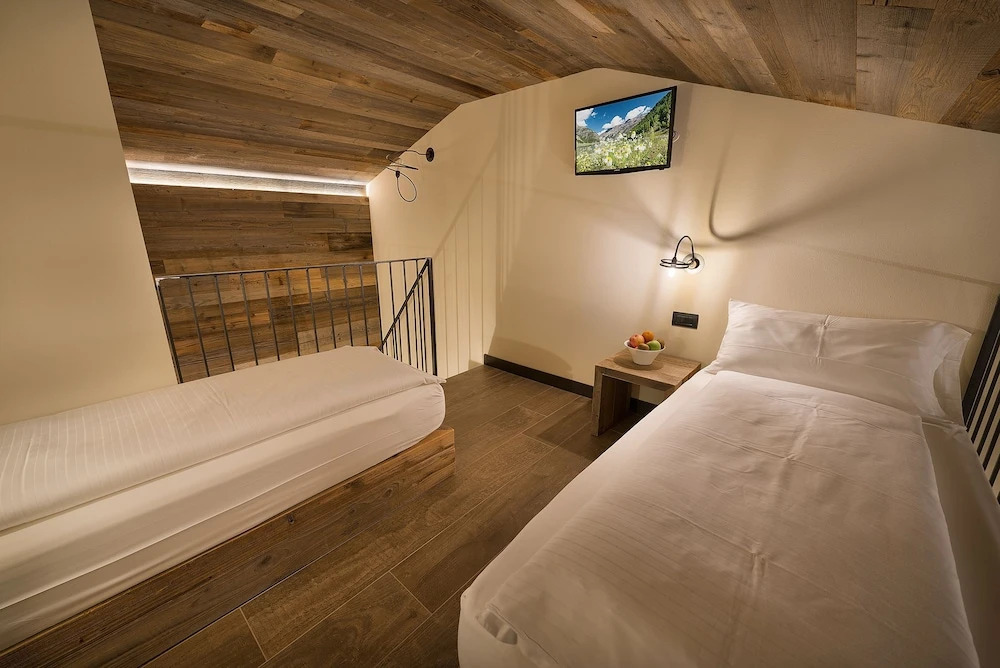 Четырёхместный номер Comfort с балконом в Hotel Sporting - Family Hospitality