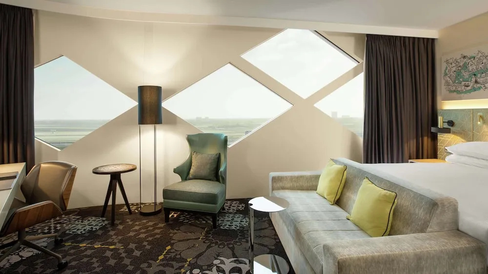Hilton Amsterdam Airport Schiphol Hotel - Chambres
