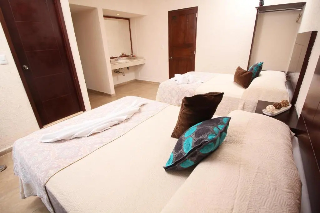 Standard Quadruple room with balcony
