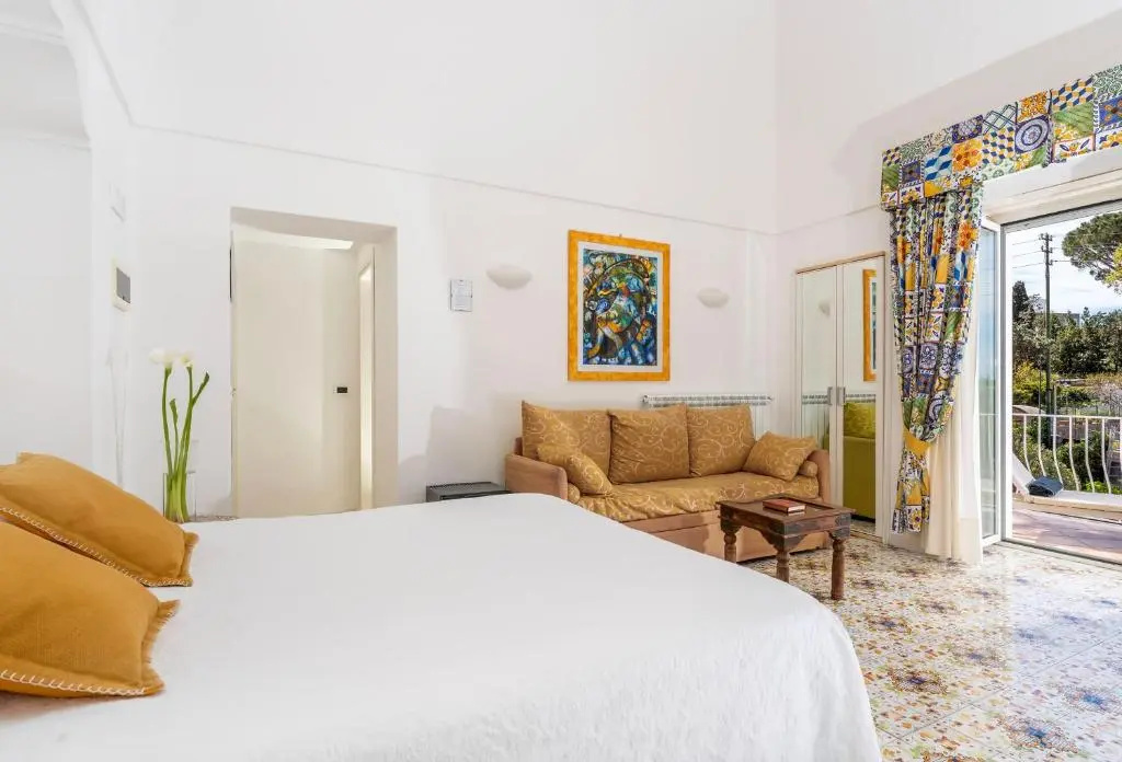 Standard Double room with balcony and with sea view (full double bed)