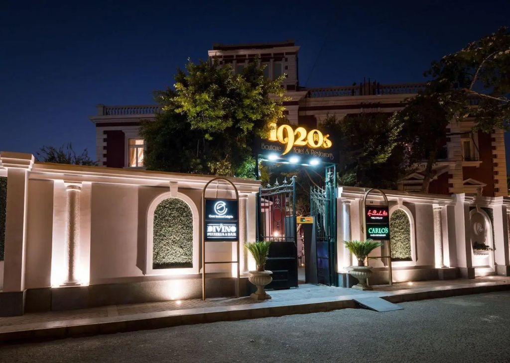 1920s Boutique Hotel and Restaurants