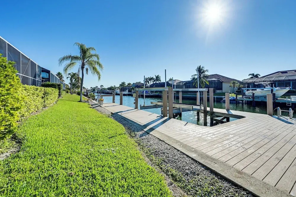 2 Mi to Public Beach: Marco Island Home w/ Dock