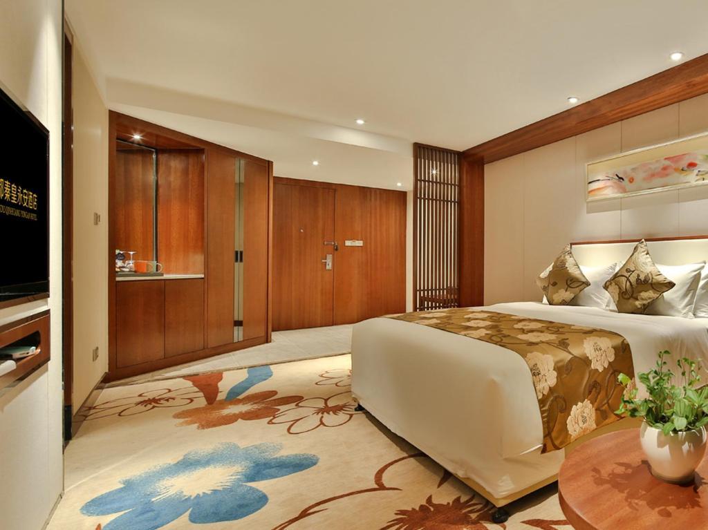 Двухместный номер Business двуспальная кровать в Chengdu qinhuang yongan hotel