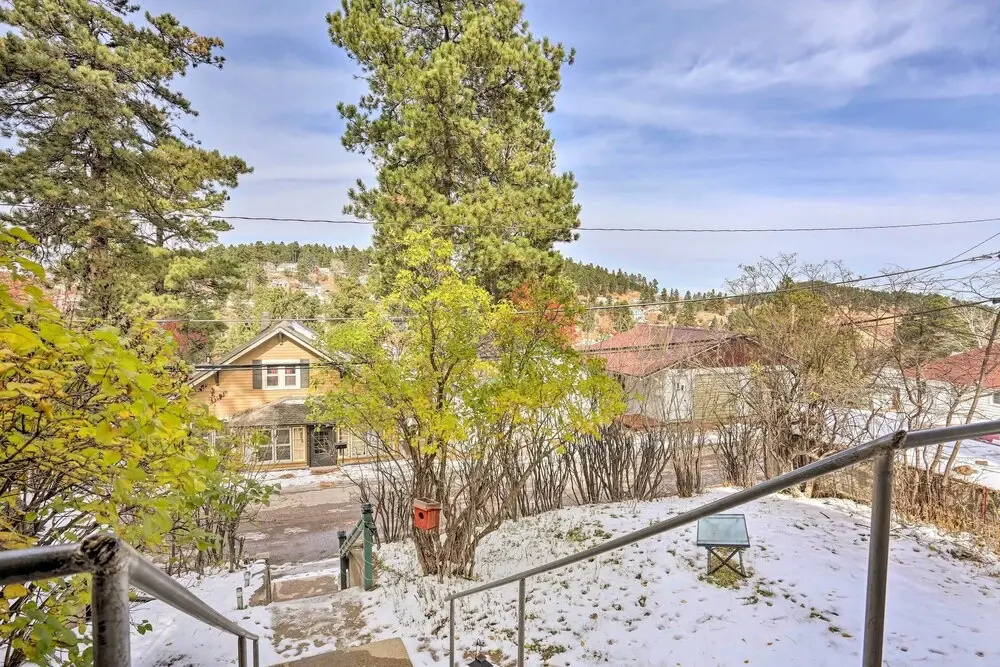 Mountain-view Lead Home w/ Patio + Fire Pit!