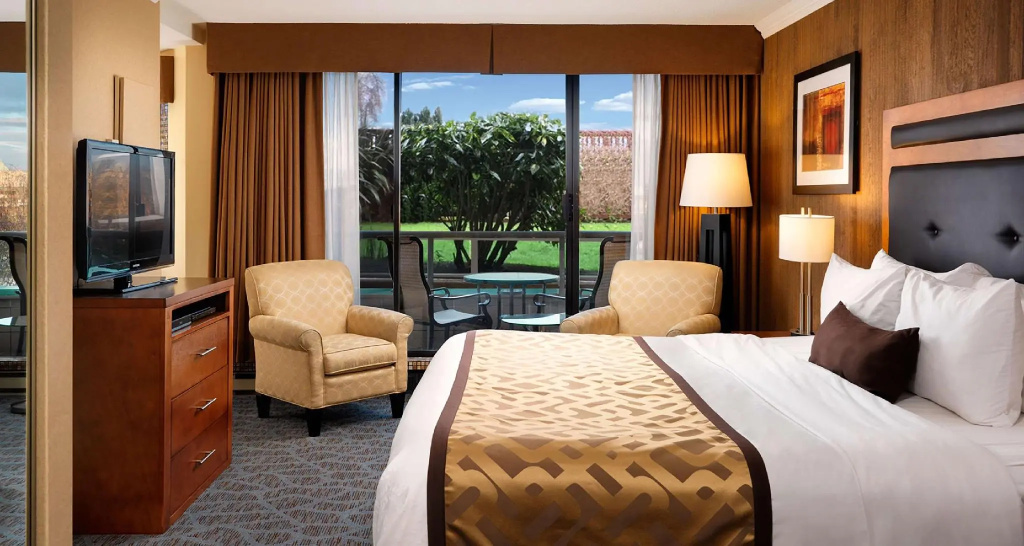 Standard Double room with garden view (full double bed)