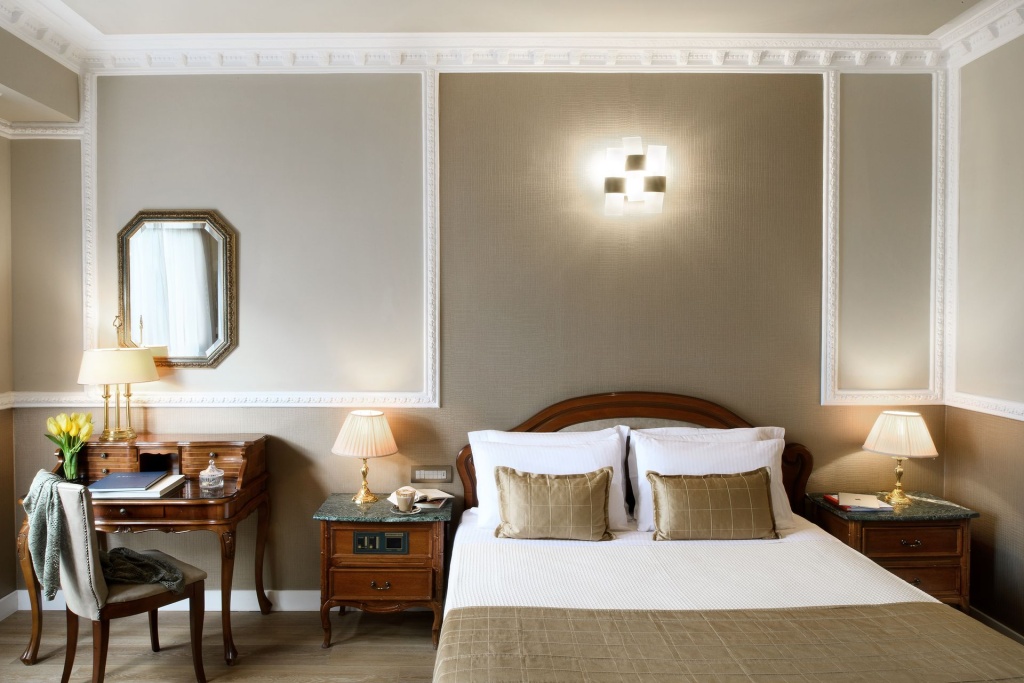 Premium with Extra Bed Double room with side sea view (full double bed)