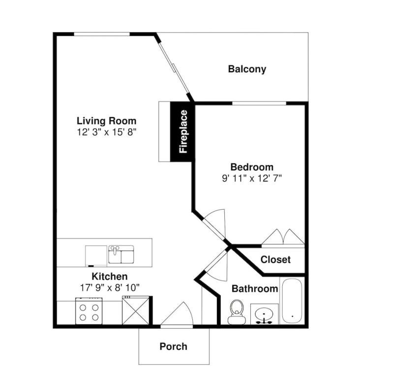 Standard Double room with balcony and with mountain view (full double bed)
