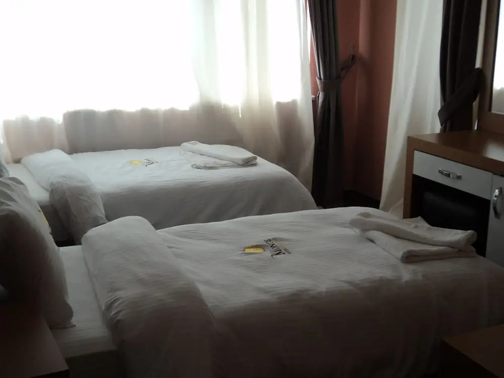 Standard Double room with balcony and with partial sea view (twin beds)