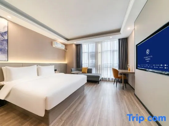 Двухместный номер Superior двуспальная кровать в Hanting Hotel Qinhuangdao Quante Field