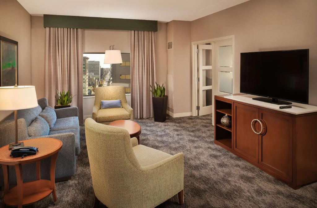 Hilton Lexington/Downtown - Chambres