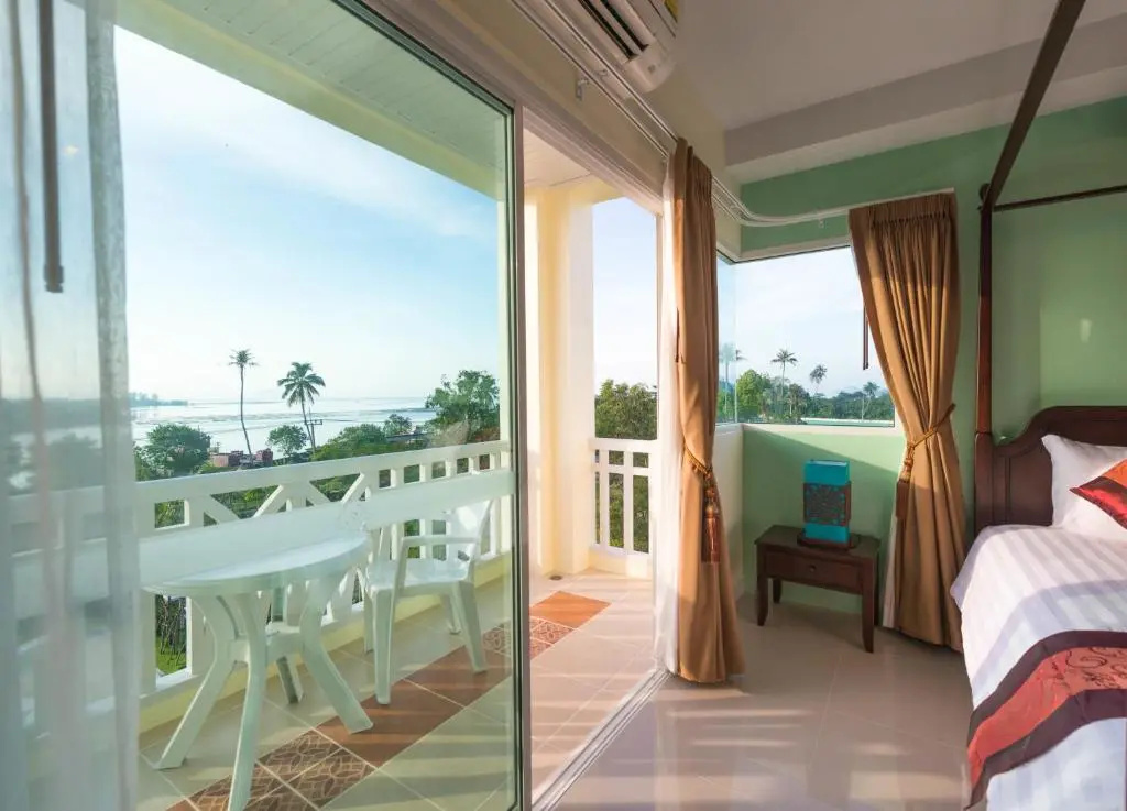 Deluxe Double room with river view (full double bed)