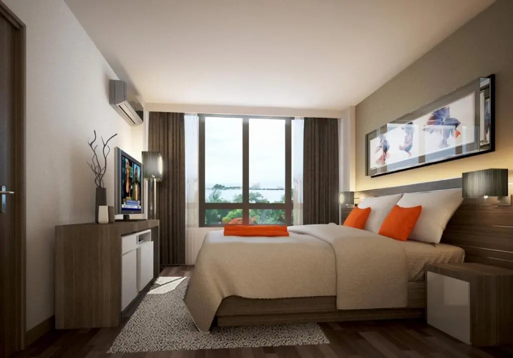Citadines Grand Central Sri Racha - Chambres
