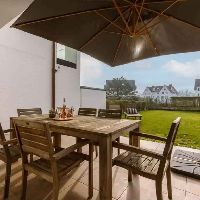 Apartment With Garden at the Seaside in Knokke