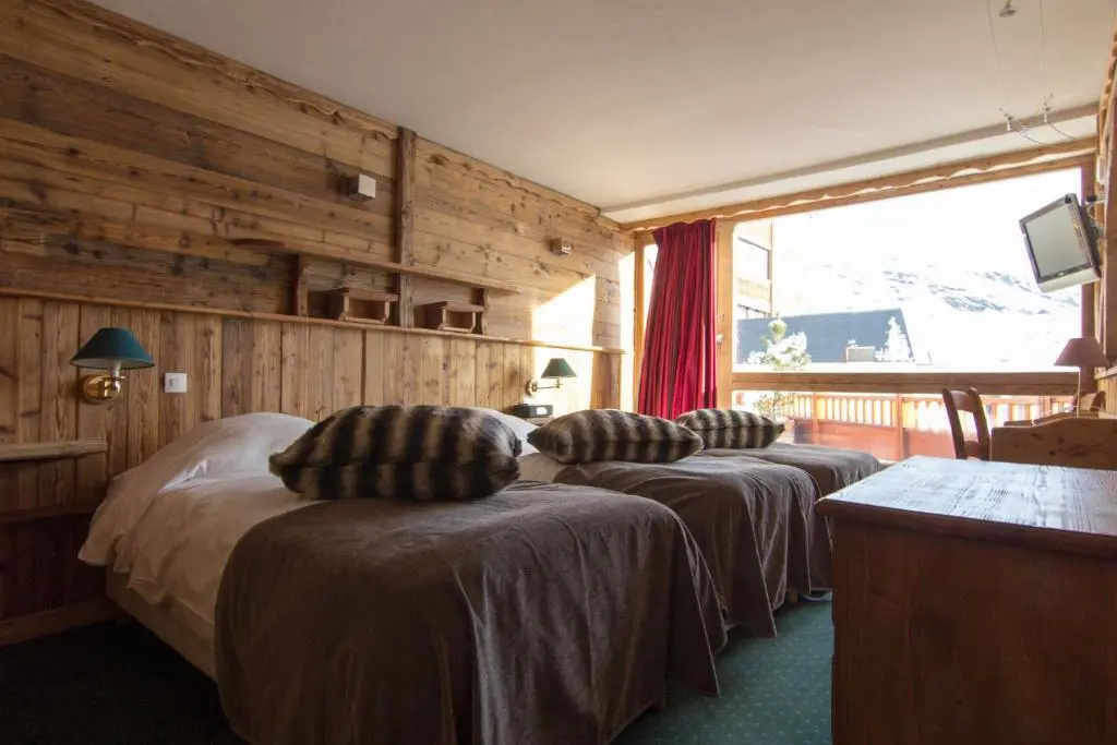 Hôtel des 3 Vallées - Chambres