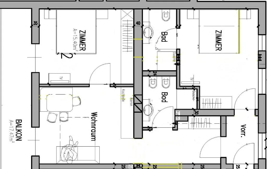 2 Bedrooms Apartment
