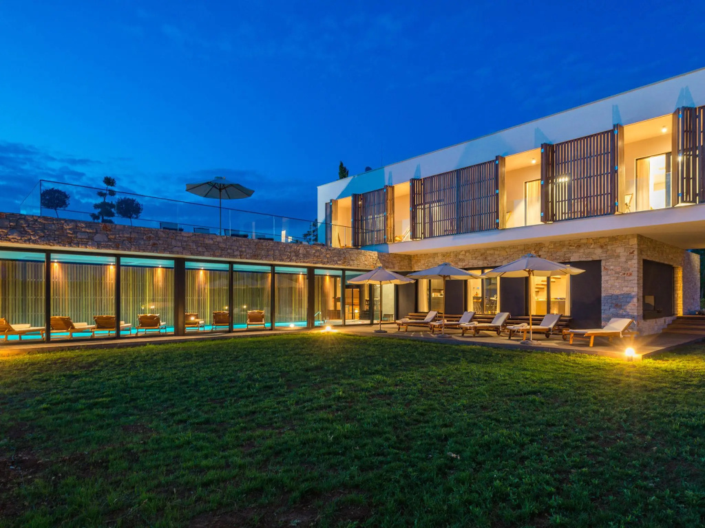 Stately Villa in Baderna with Private Full Size Pool