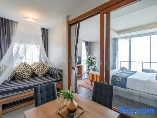 Люкс Deluxe с видом на море в Maldives Beach Resort