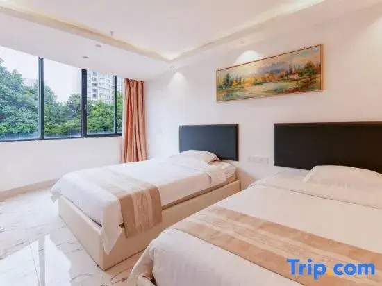 Lizhou Hotel (Gongbei Port Light Rail Station) - Chambres