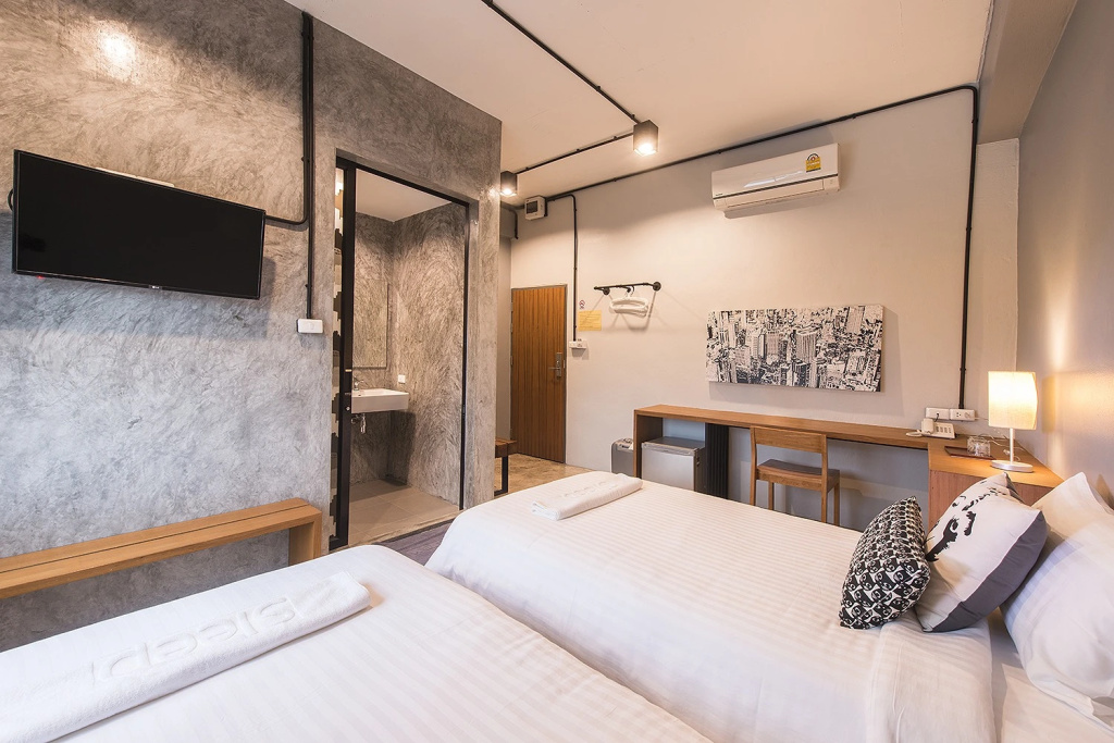 Double Studio (twin beds)
