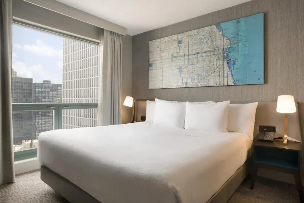 Hilton Chicago/Magnificent Mile Suites - Chambres