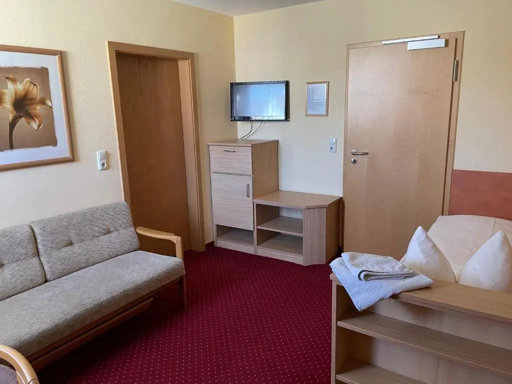 "Blauer Bock" Hotel-Garni - Bed & Breakfast - Chambres