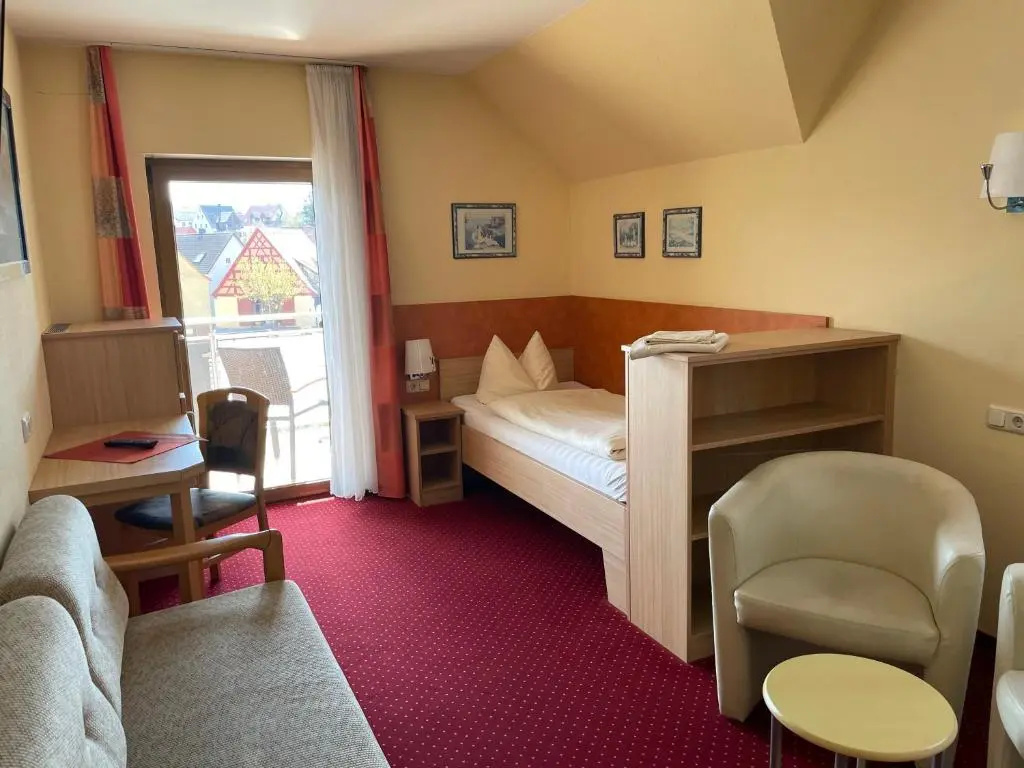 "Blauer Bock" Hotel-Garni - Bed & Breakfast - Chambres