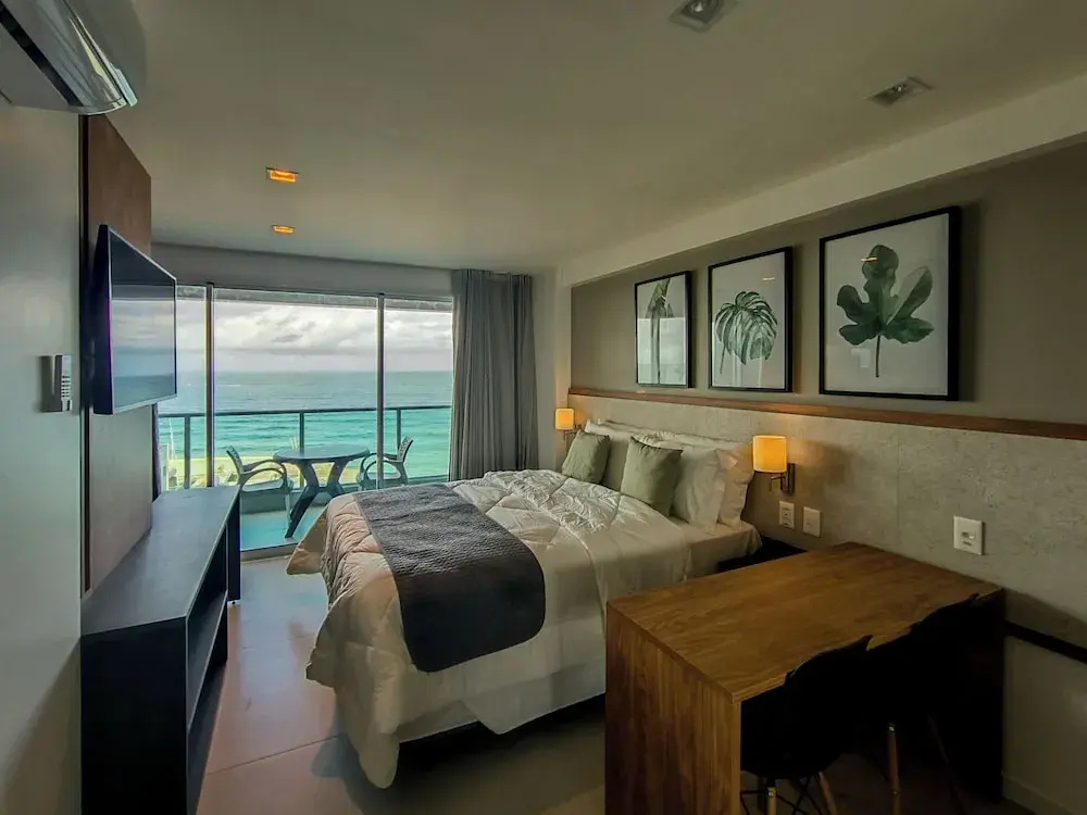 Superior Double Studio with sea view (full double bed)