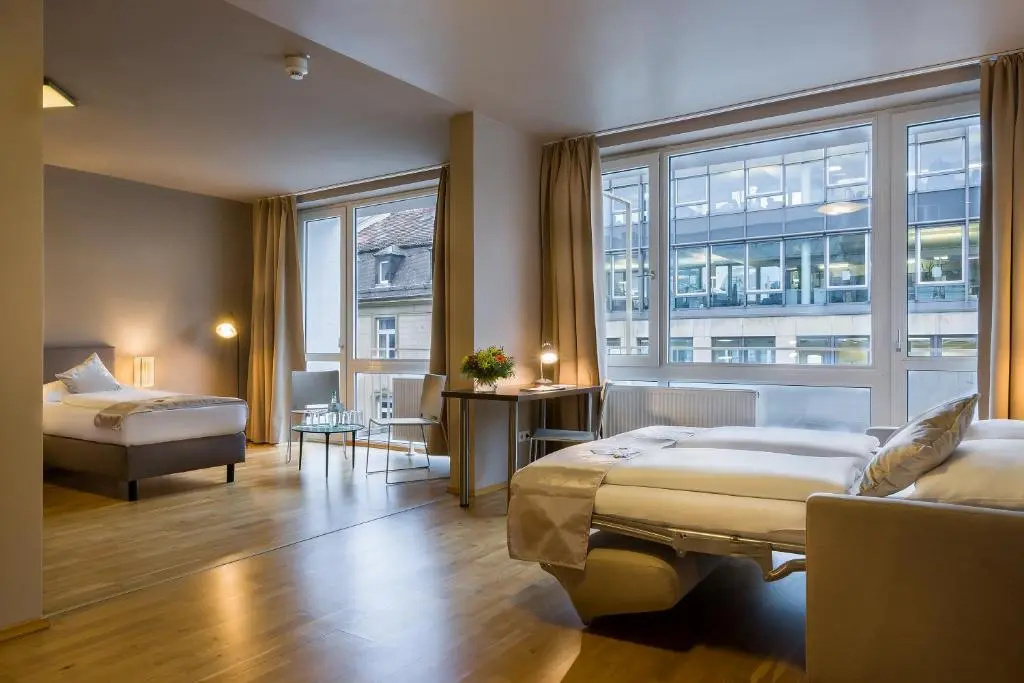 Munique Hotel Frankfurt City - Chambres